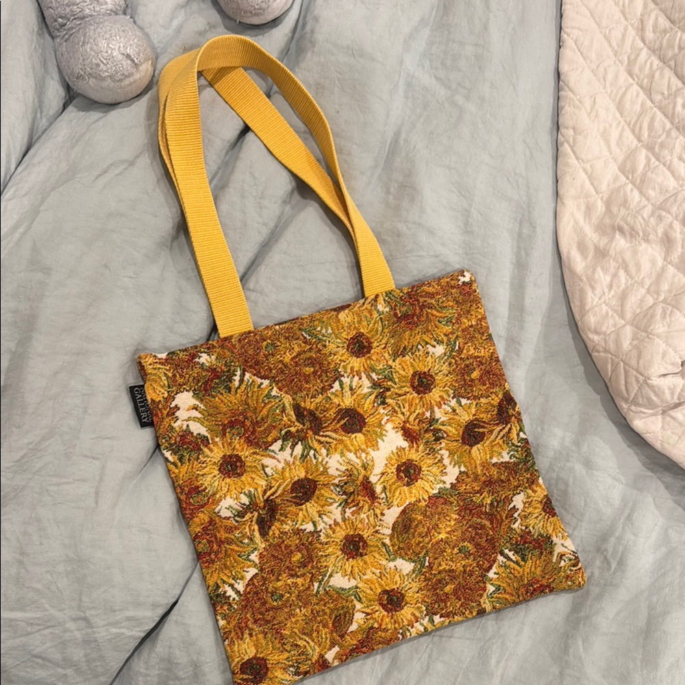 Van Gogh Sunflowers mini tote bag from the National Gallery Museum